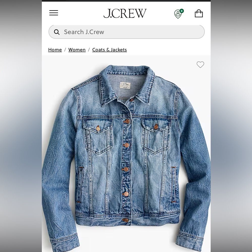 J. Crew Classic Denim Jacket